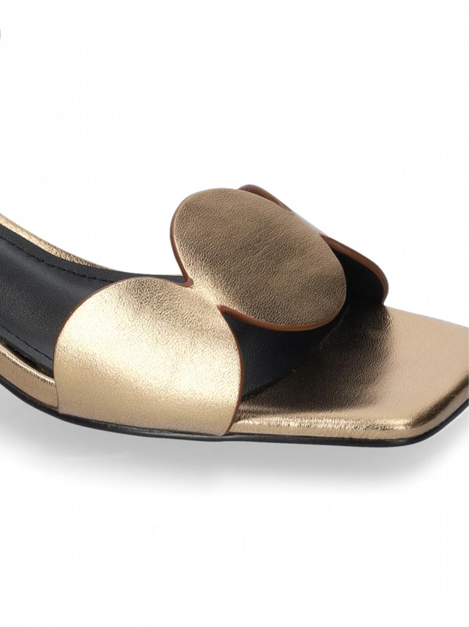 sandalo tacco h 50mm cerchi 623 BRONZO BIBI LOU