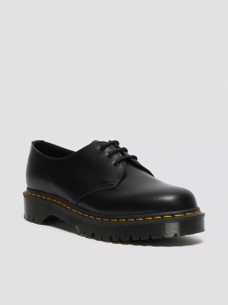 1461 derby 3 fori bex smooth 1461BEX21084001 BLACK Dr Martens