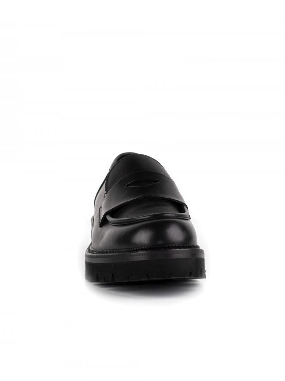 mocassino con passante 3276 FOULARDNERO MAT:20
