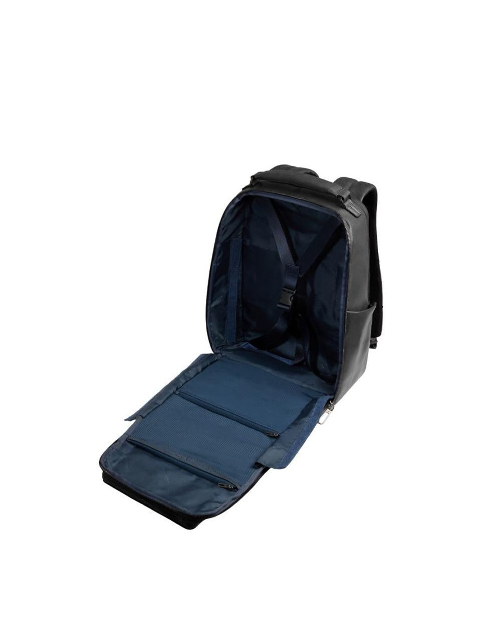 zaino 15,6''in pelle bufalo CA7022S141 NERO PIQUADRO
