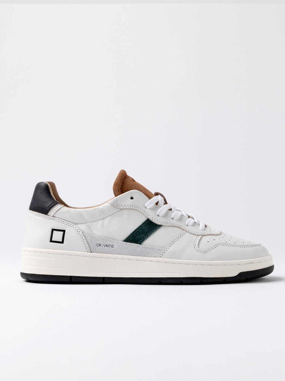 sneakers court 2.0 M431-C2-VN-WI BIANCO\CUOIO D.A.T.E