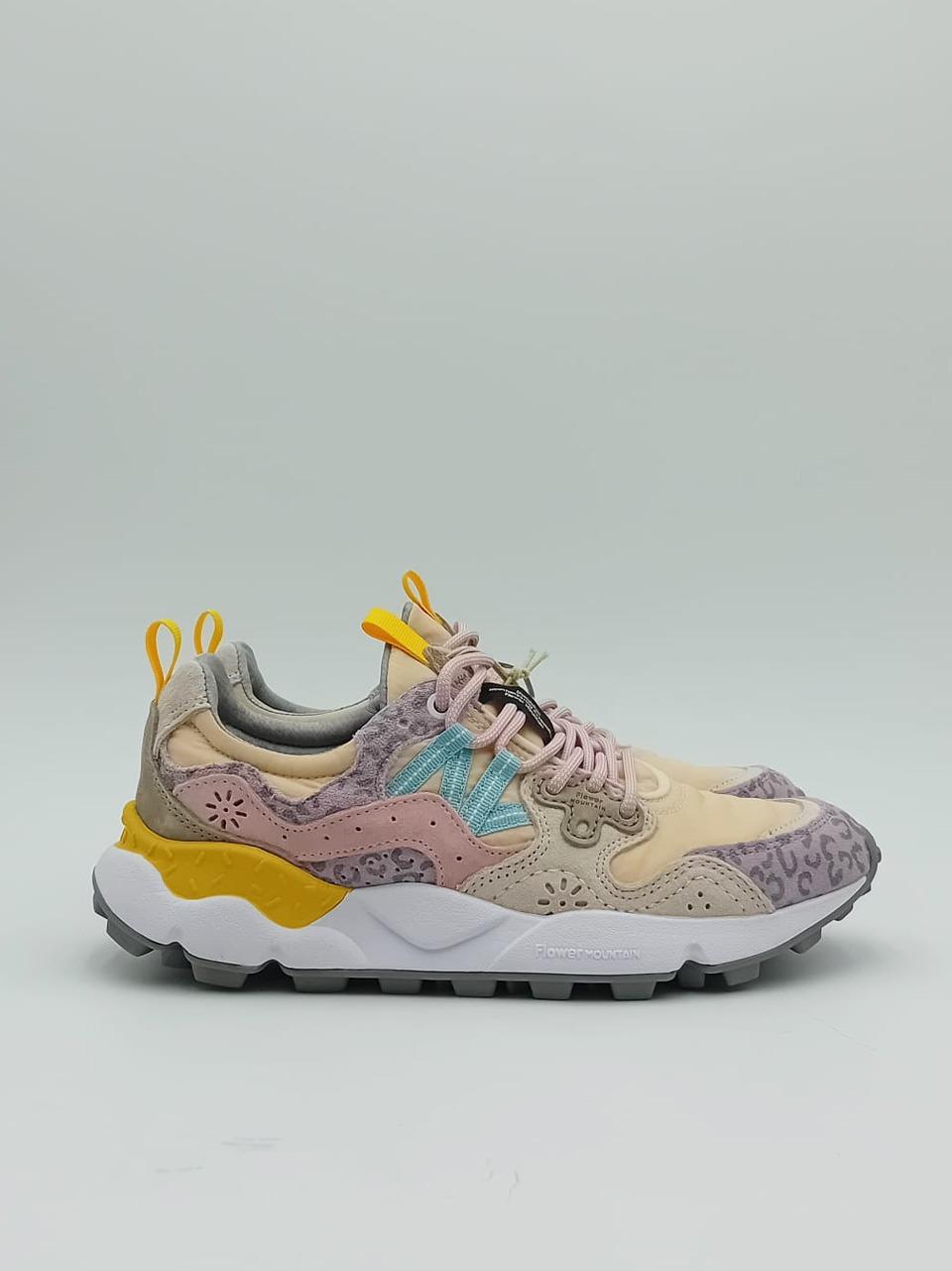 sneakers yamano3 YAMANO31M33 LILLA SALMONE FLOWER MOUNTAIN