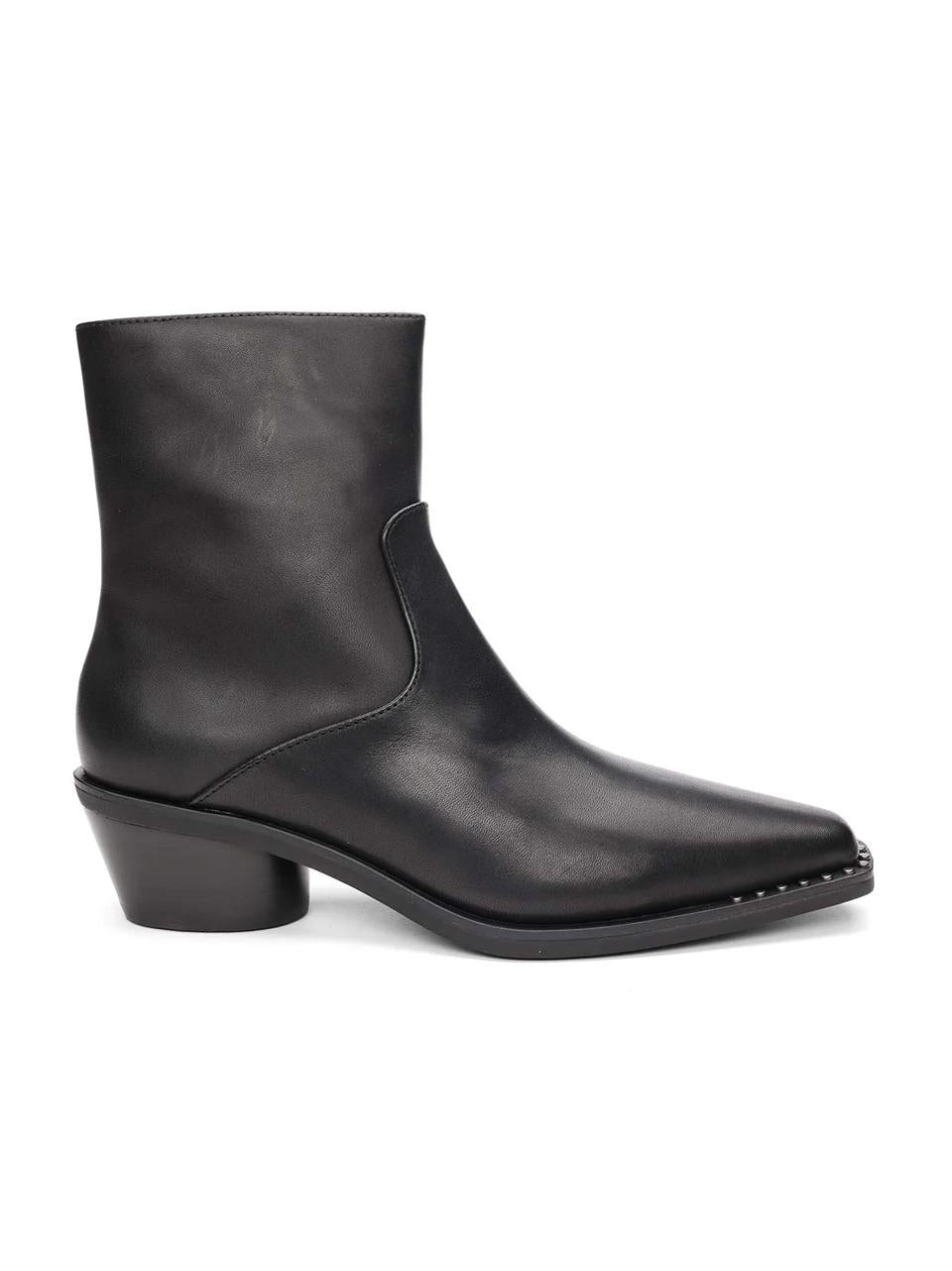 stivaletto tex con borchiette HASLEY COMBOA NERO ASH