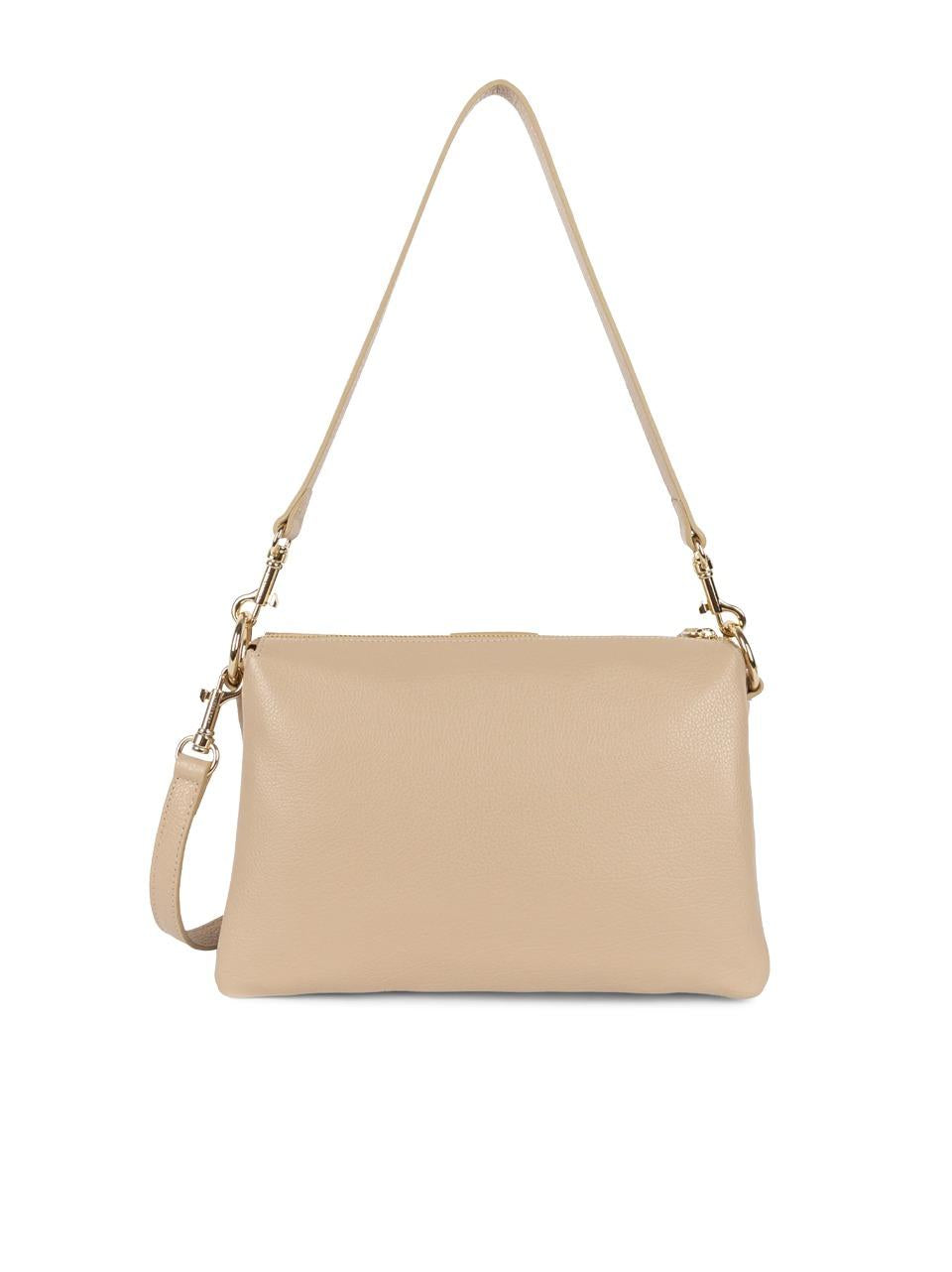 borsa 3 soffietti grande 529-74 BEIGE LANCASTER
