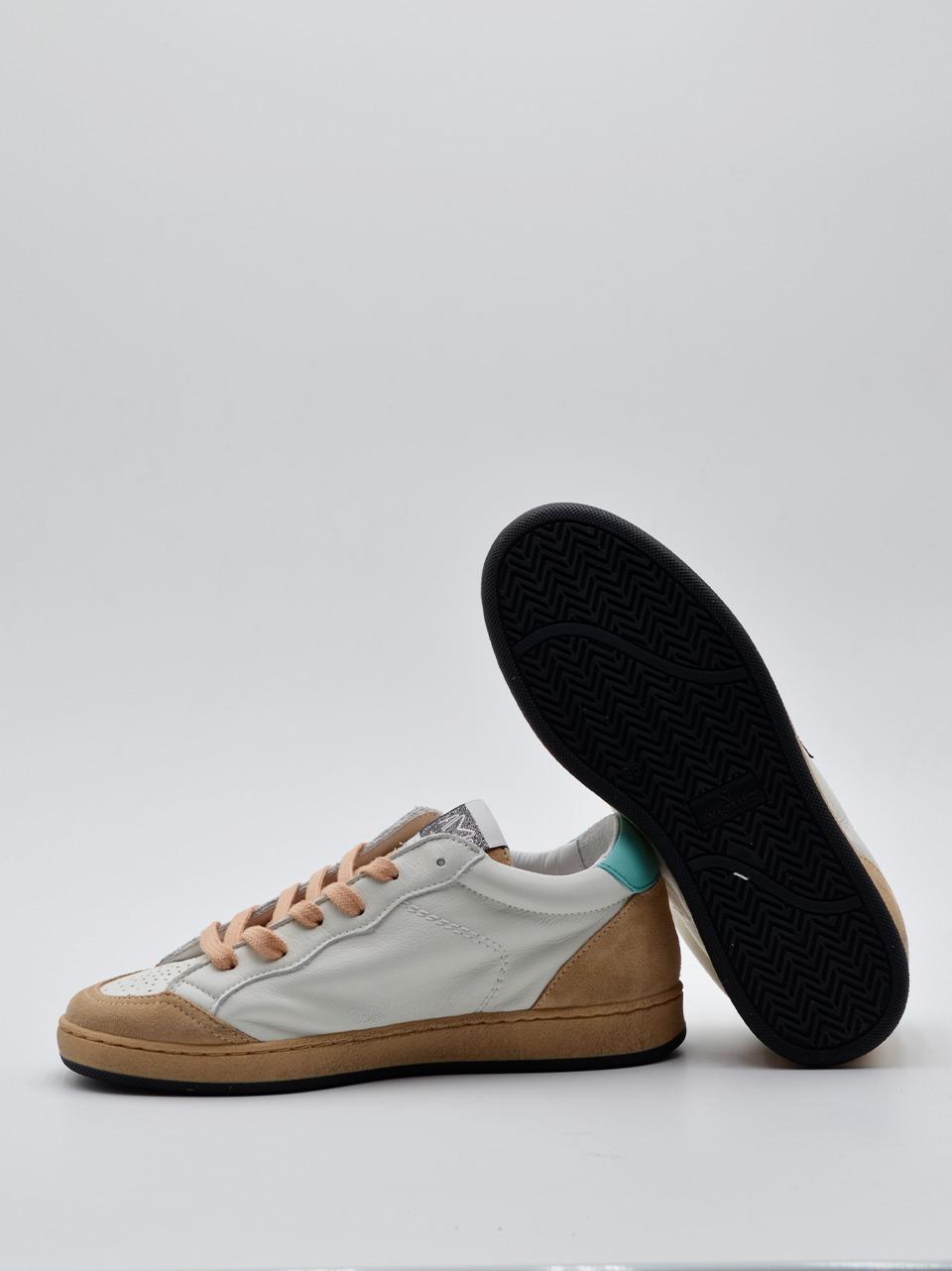 sneakers sun 4111 BIANCO SALMONE AMA brand
