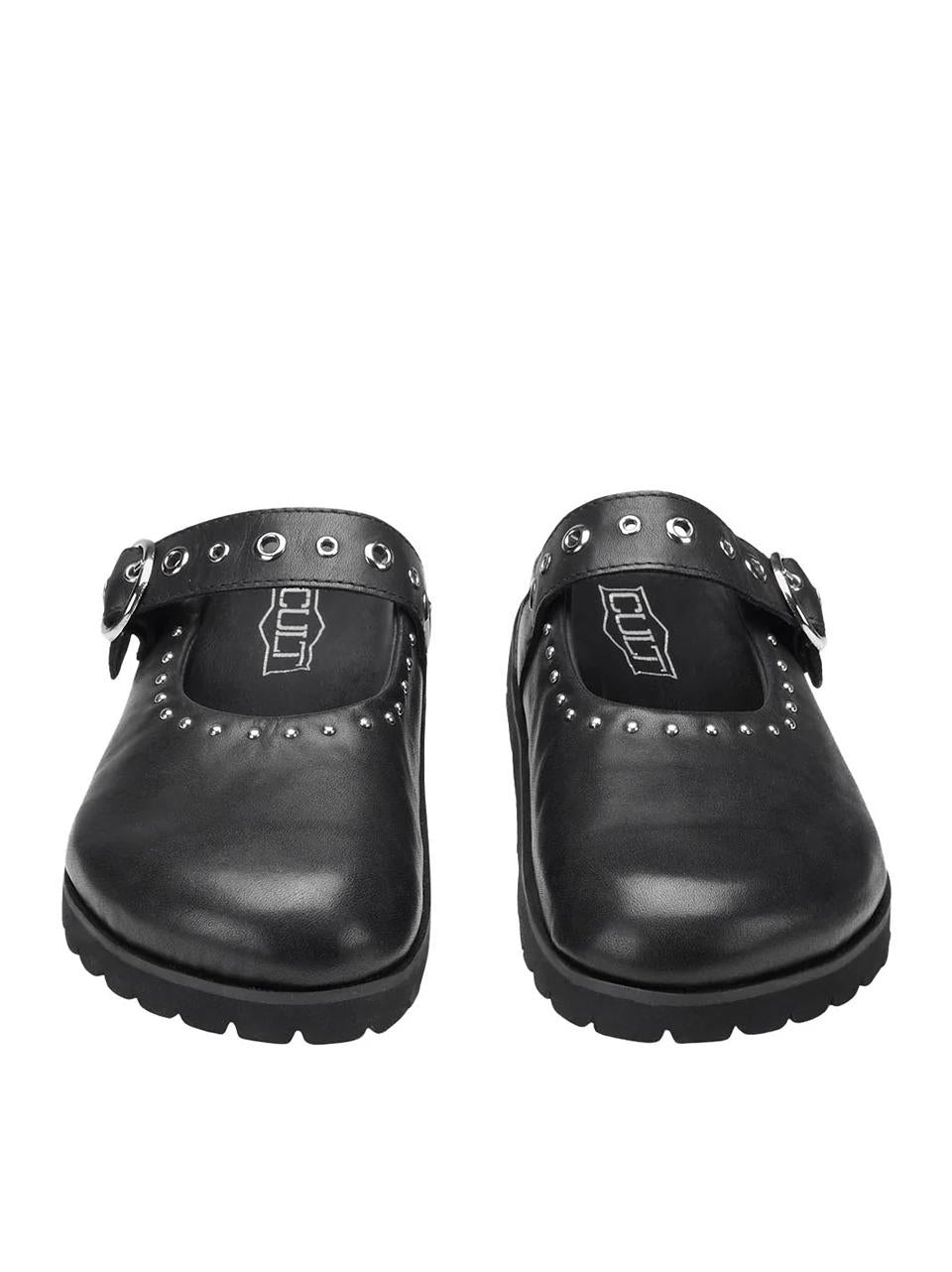 sabot con borchie CLW446700 NERO CULT