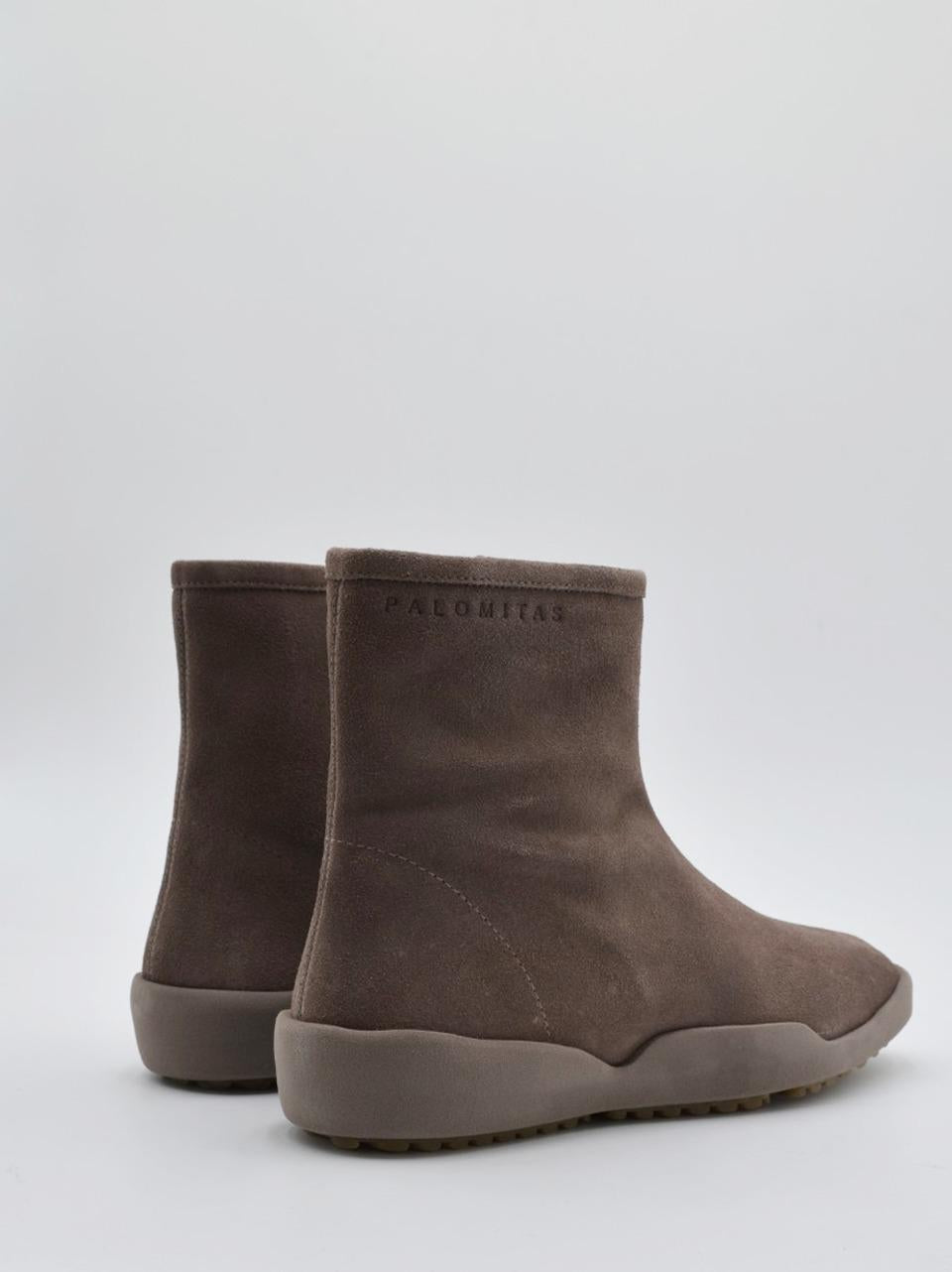 stivalecon fondo sneakers con zip interna 1602 TAUPE PALOMITAS by paloma barcelo