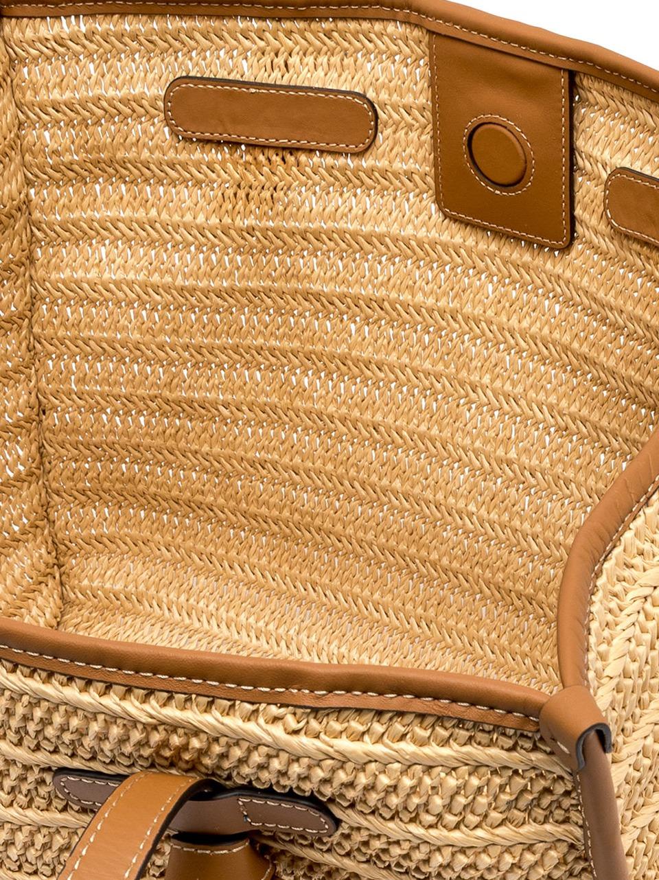 borsa matcella in paglia BS6850RVMRK NATURALE MARCELLA CLUB by gianni chiarini