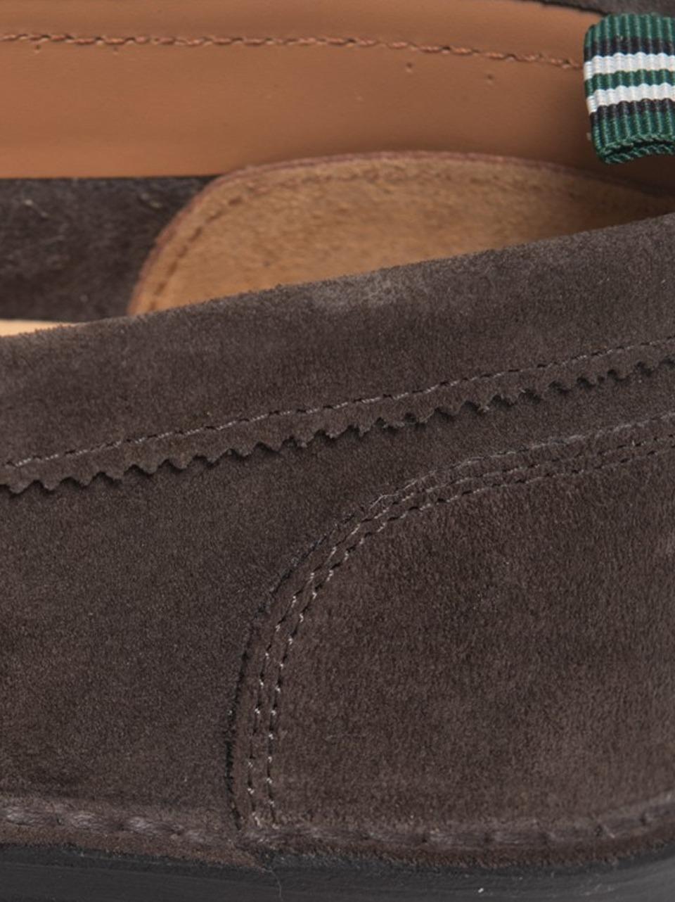 mocassino con passante ideal suola in gomma 1013 LIGTHT.MORO GREEN GEORGE