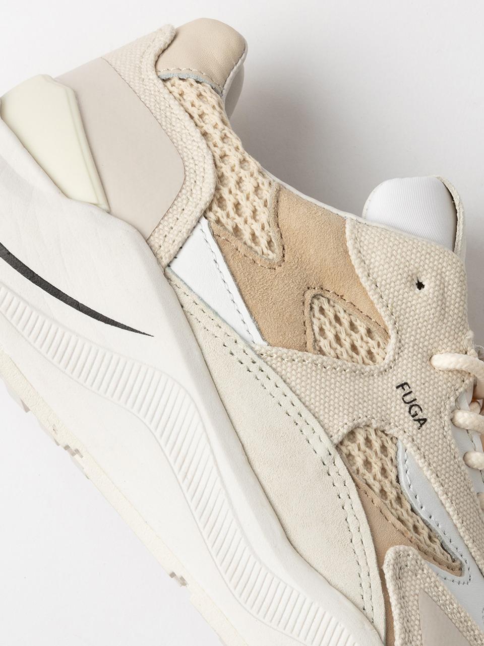 sneakers fuga W421-FG-ET-BI BEIGE D.A.T.E