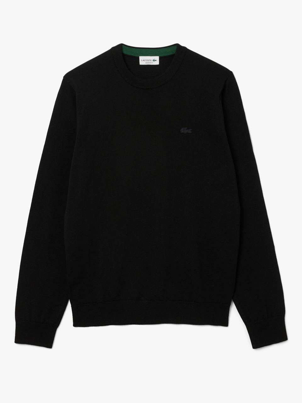 girocollo merinos monocrome AH1969 NE LACOSTE