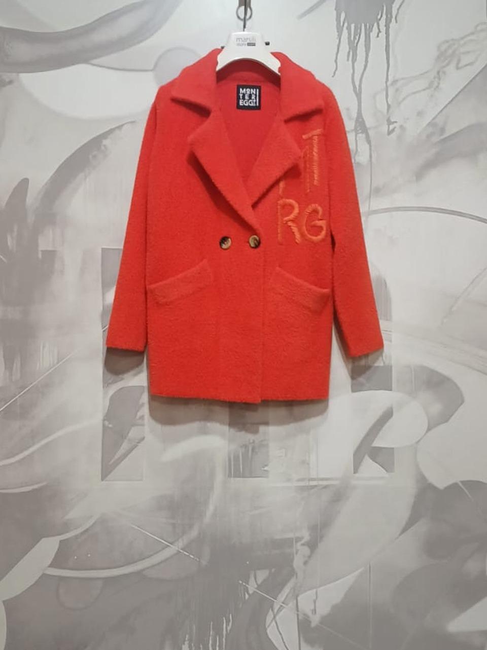 tina giaccone in maglia 4742 57 MONTEREGGI