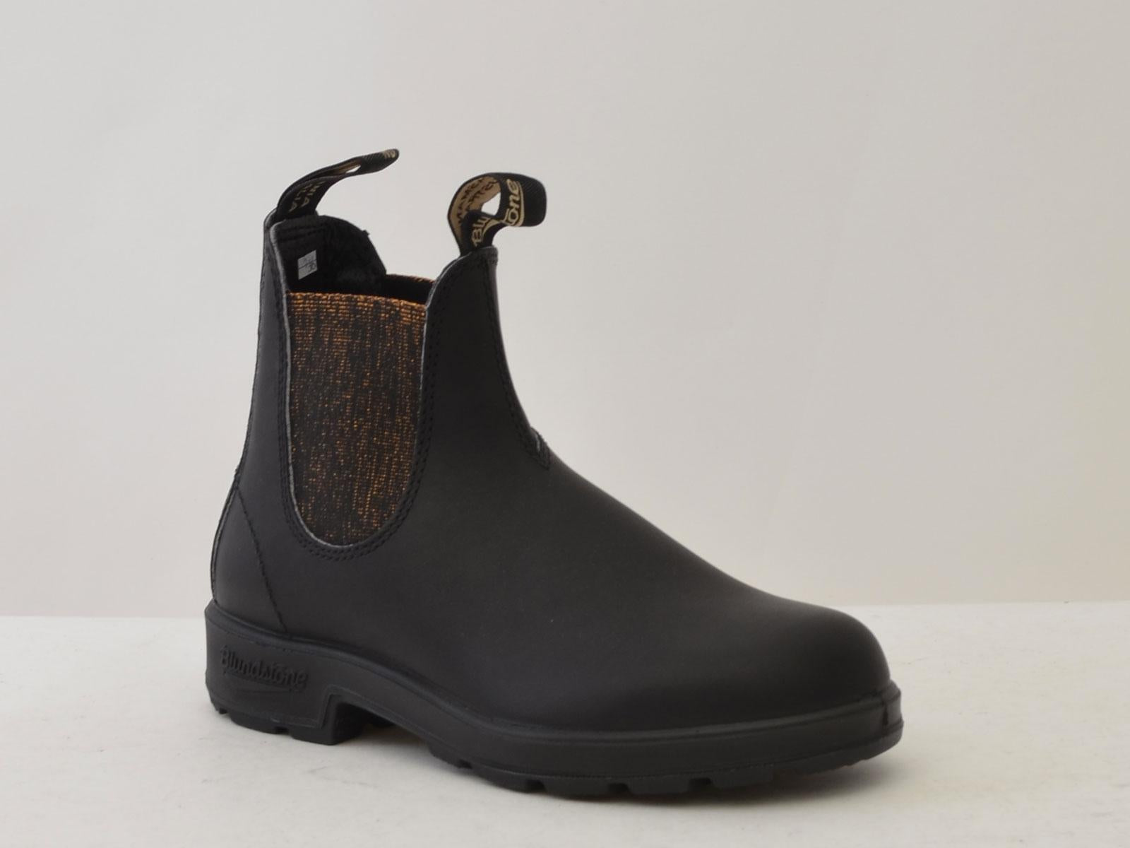 beatles elastico glitter bronze 1924 BC BLACK LEATHER Blundstone