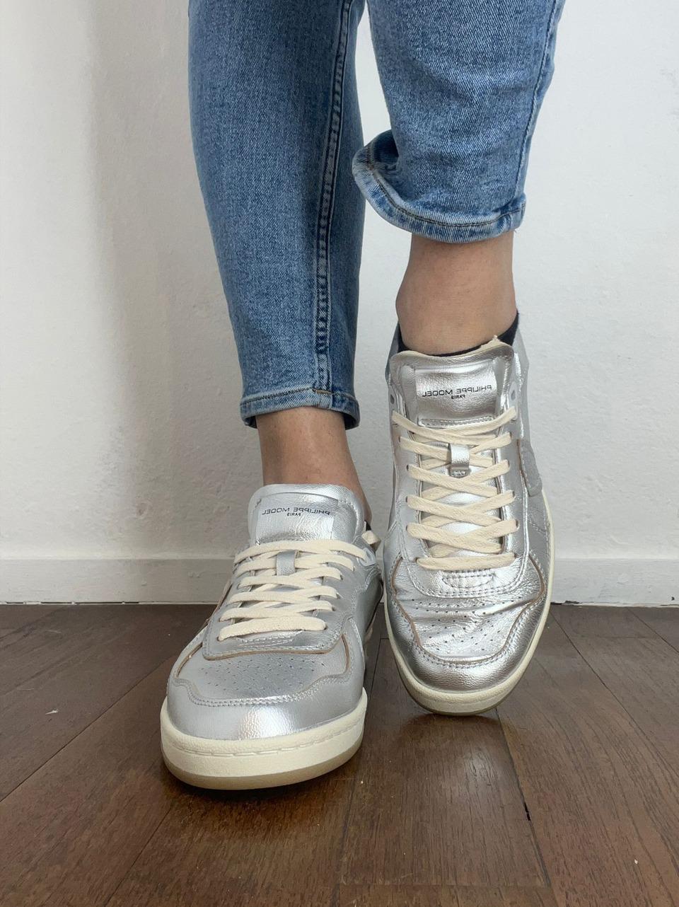 sneakers pgal PGLDMO02 ARGENTO PHILIPPE MODEL