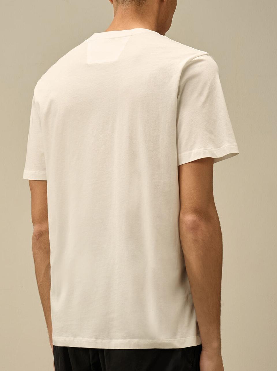 t shirt basic 18CMTS031A 005100W B C.P COMPANY