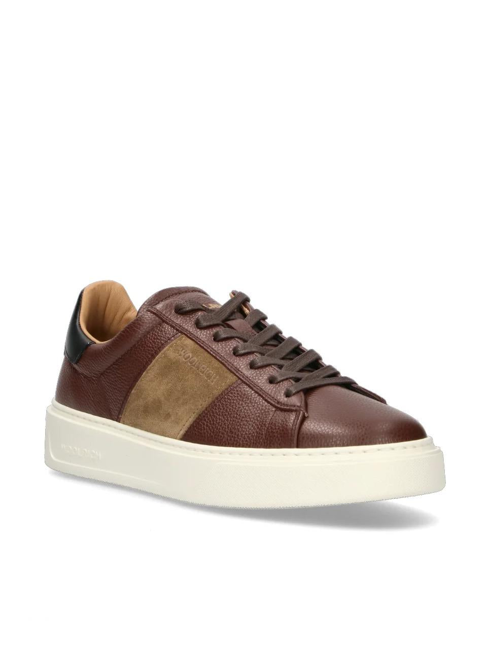 sneakers con banda M252.001 MARRONE WOOLRICH