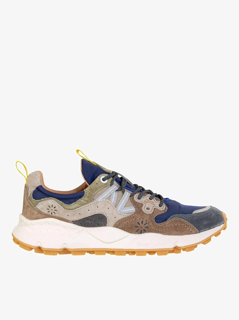 sneakers yamano 3 YAMANO33B06 BLU TAUPE FLOWER MOUNTAIN