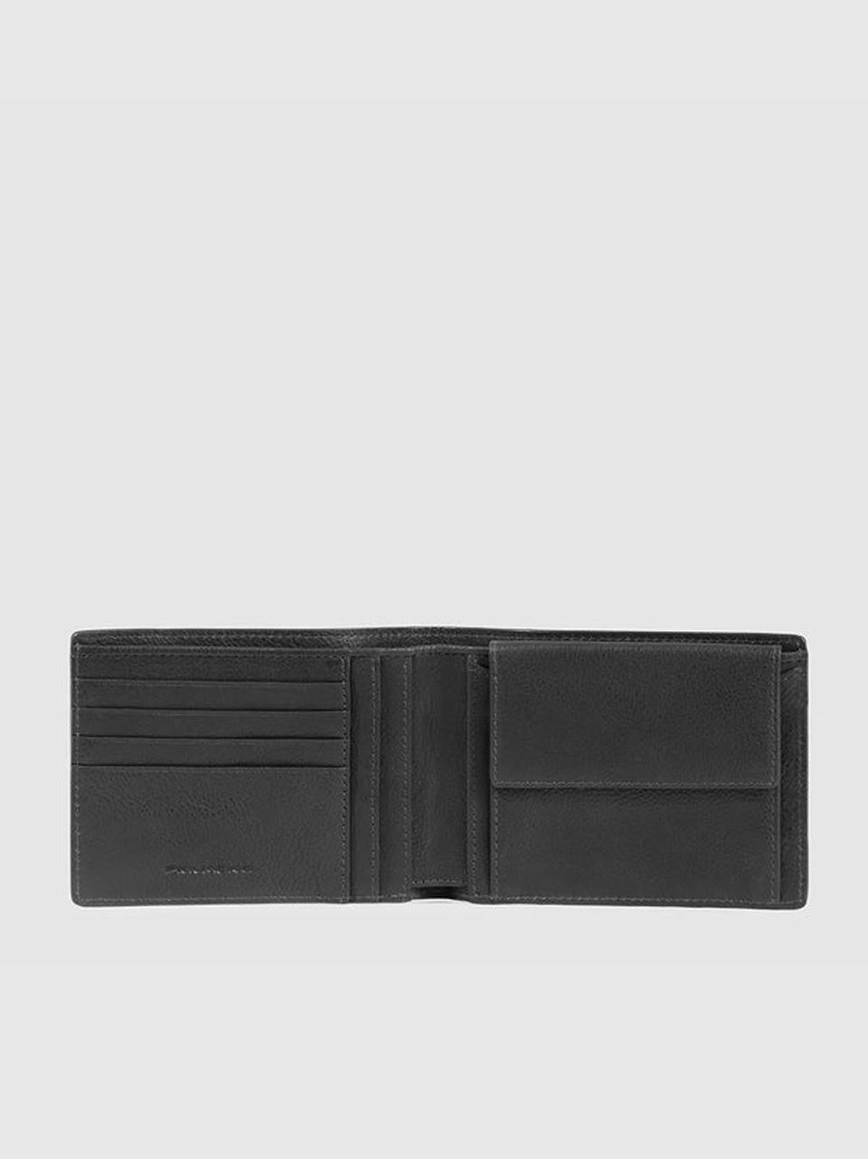 portafogli grandecon portacarte PU257S129R N PIQUADRO