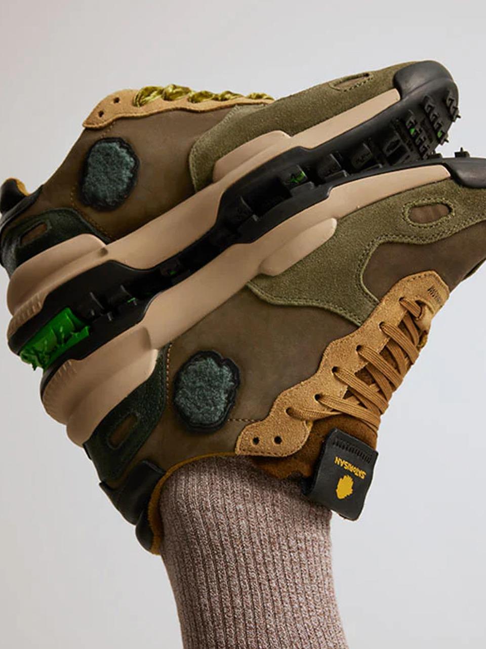 sneakers chacrona CHACRONA RUSCH GREEN SATORISAN