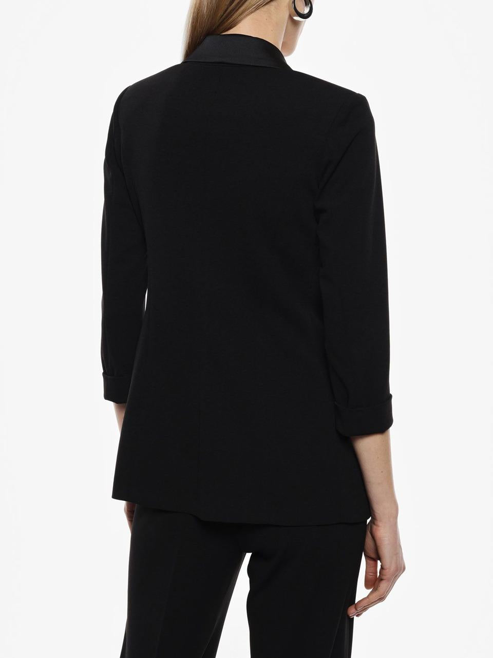 giacca crepe JU25 N SELECTED