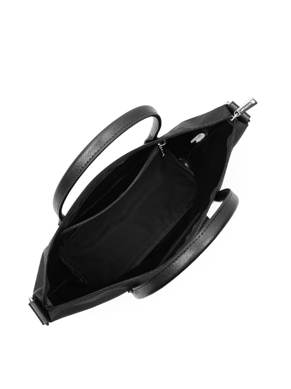 borsa shopping media con tracolla 51636 NERO LANCASTER