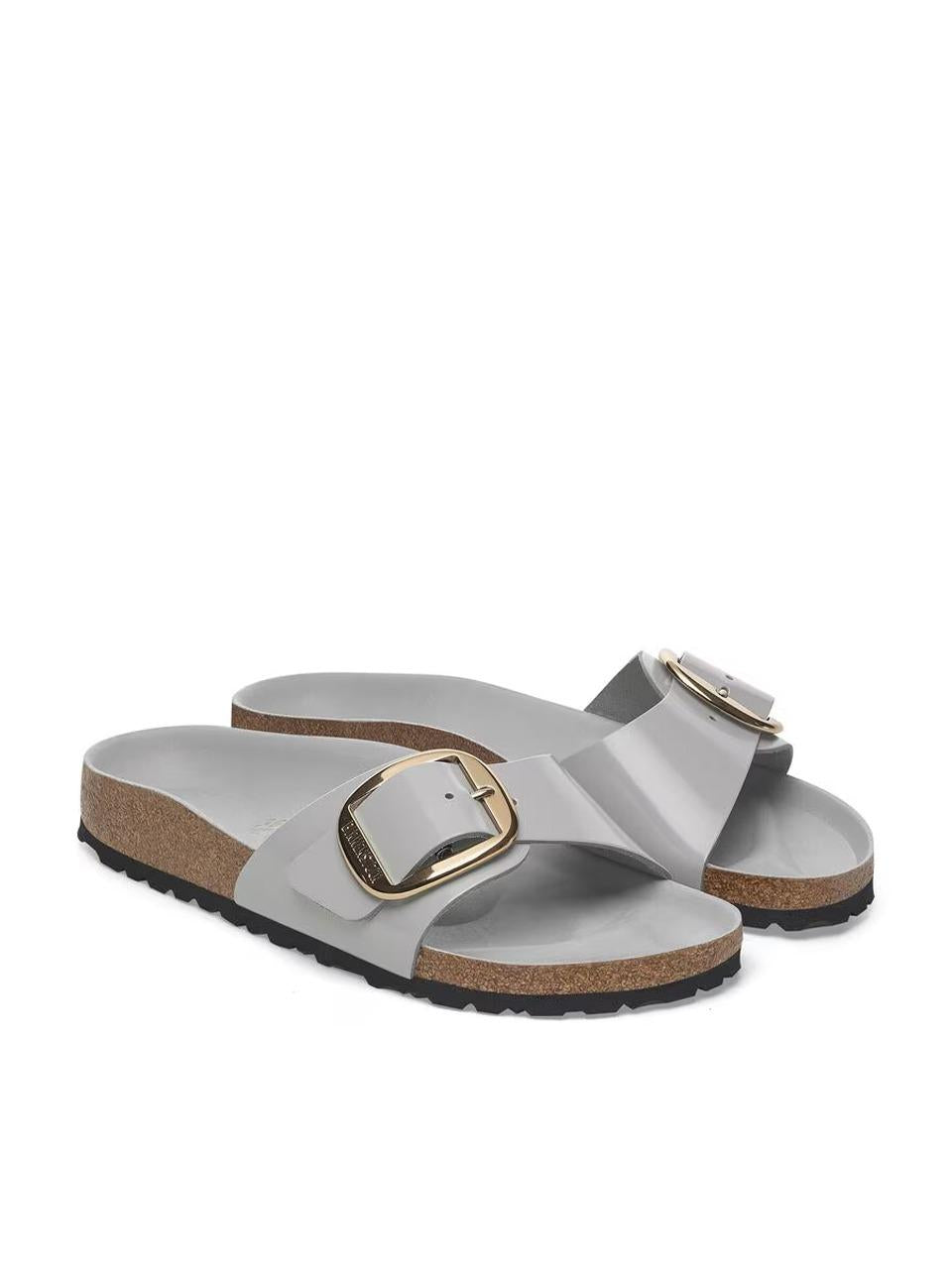sabot madrid big bukle shine MADRID1029534 STONE COIN BIRKENSTOCK