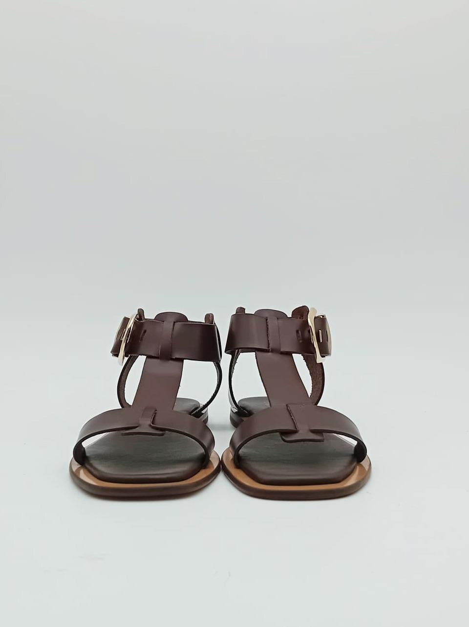 sandalo flat a t 901 brown BIBI LOU