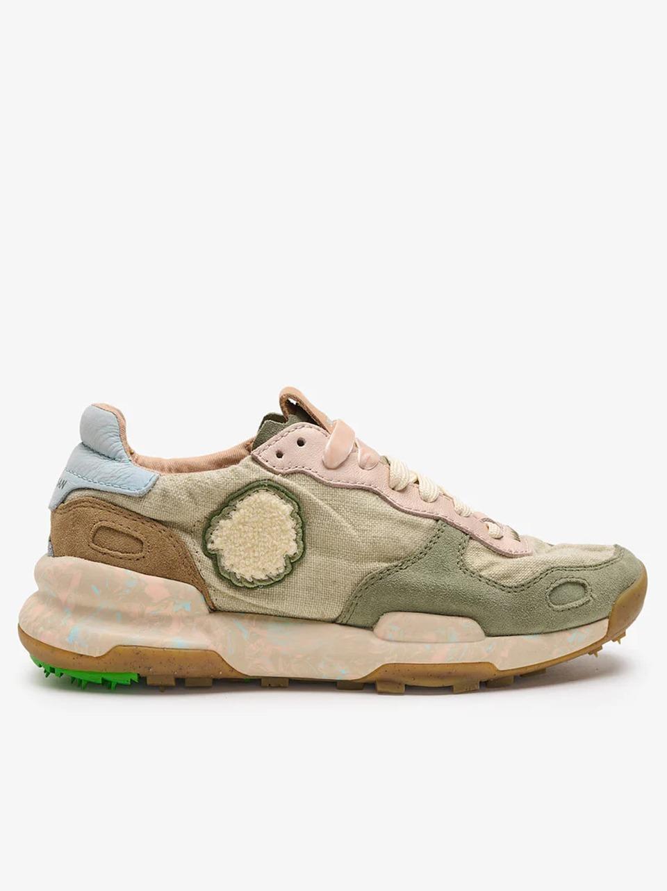 sneakers chacrona linen CHACRONA LINEN URBANITE GREEN SATORISAN