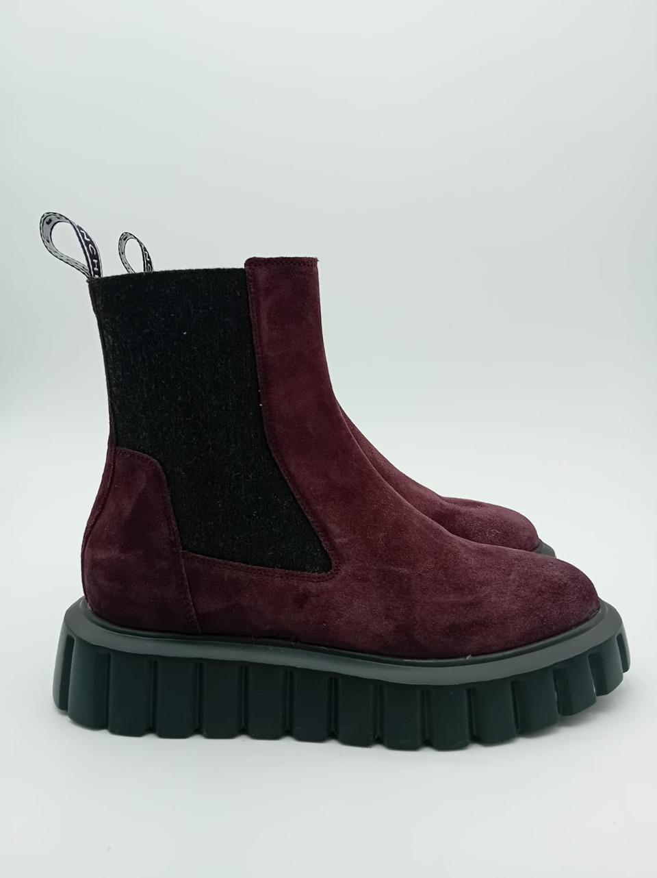 beatles grenelle 001-250-2283-03 0D22DARK BURGUNDY VOILE BLANCHE