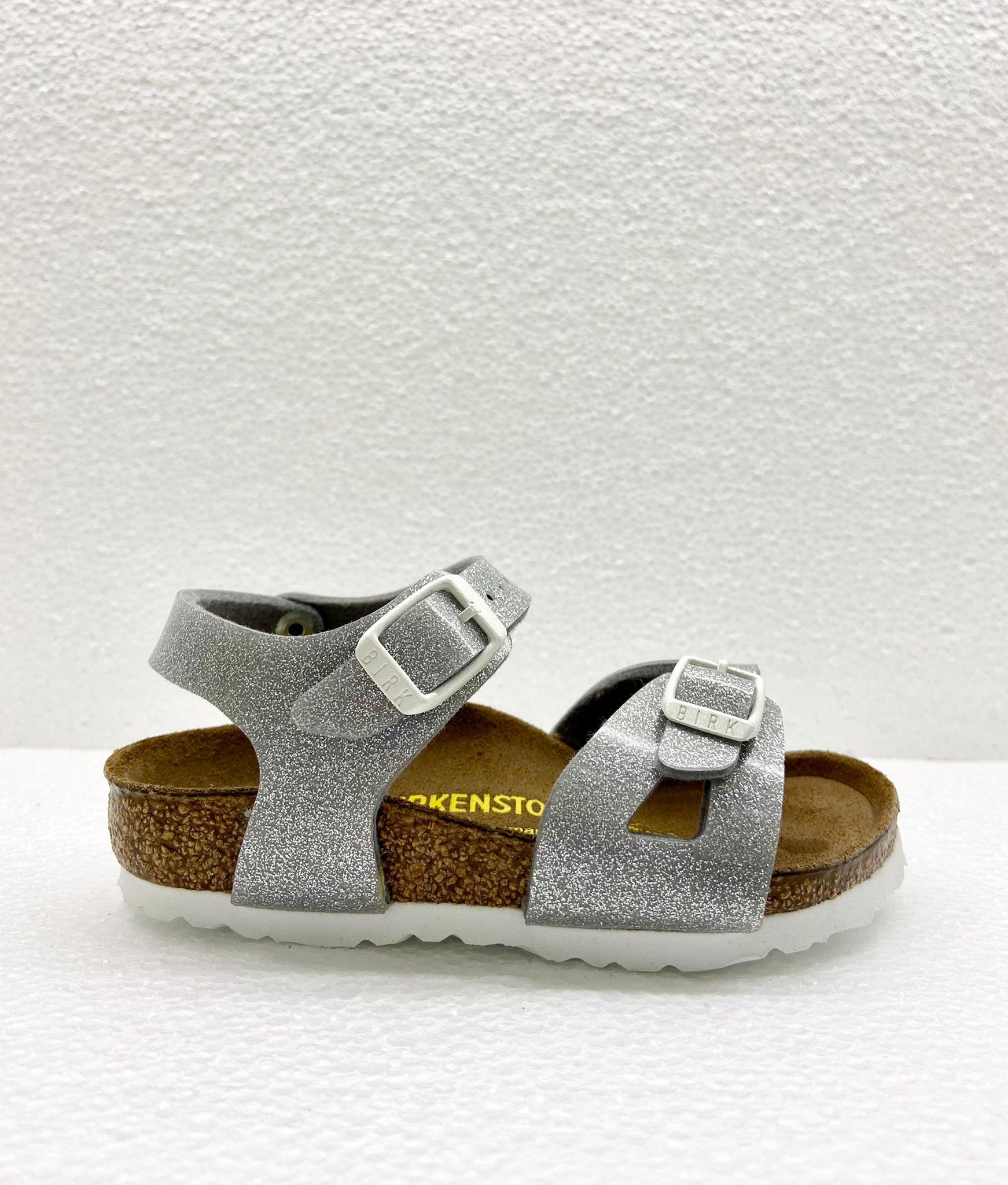 RIO SILVER BIRKENSTOK kids