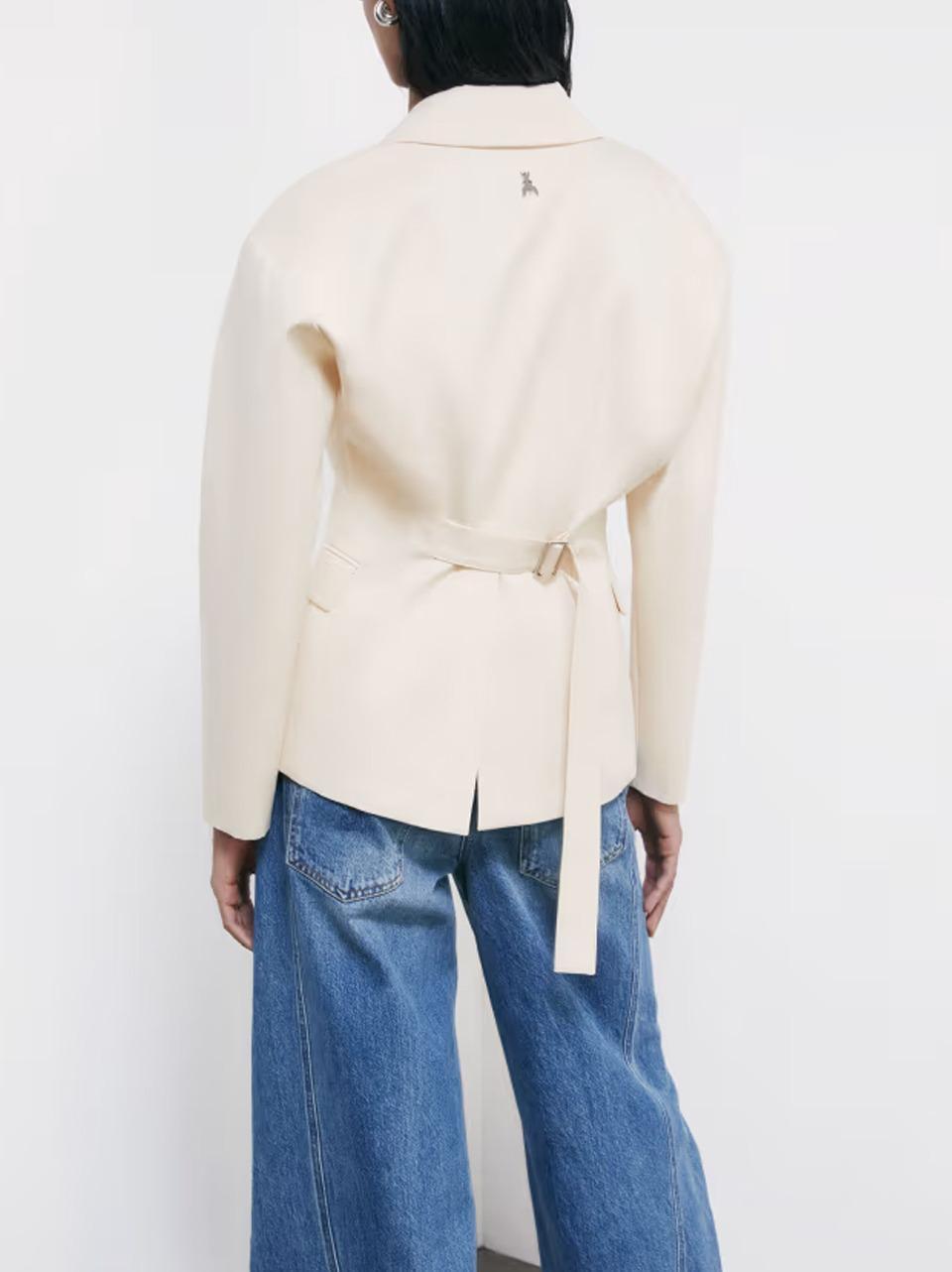 giacca cintura dietro 8A689S0568 109 Patrizia pepe