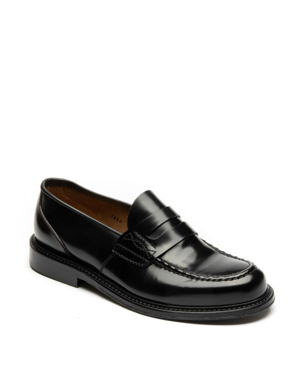 mocassino con passante 7054 NERO GREEN GEORGE