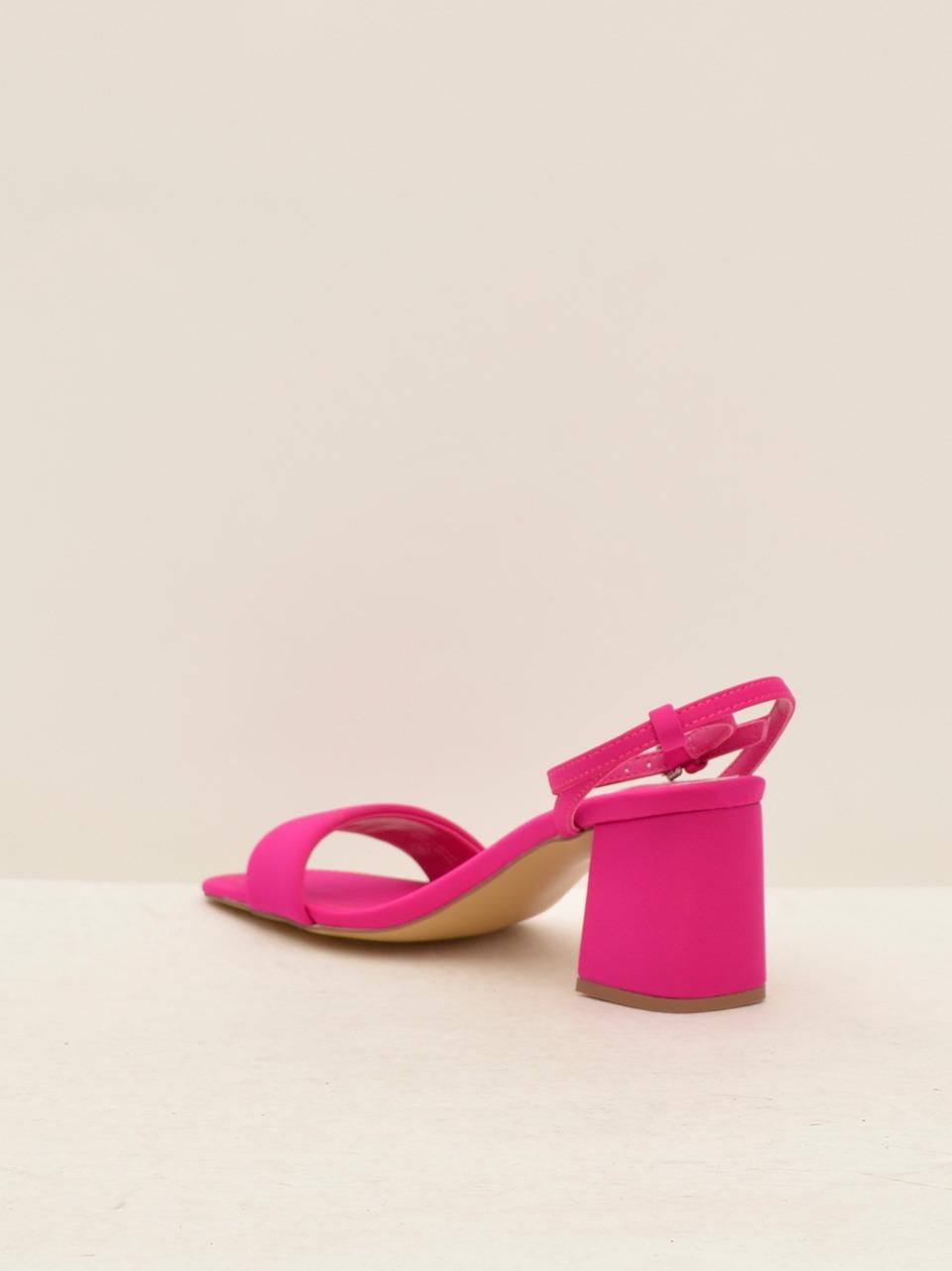 sandalo tacco 50 mm 72064GIARRE FUXIA GIOSEPPO