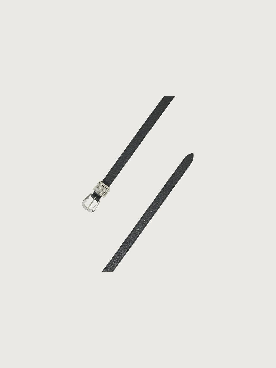 cintura h 2cm con anelli in soft D10402 N ORCIANI