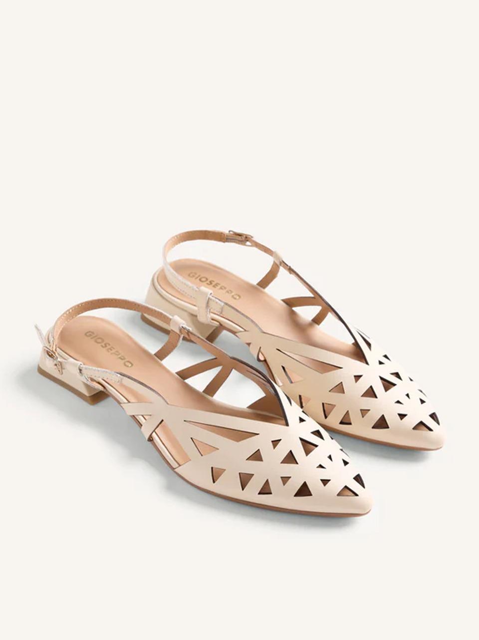 chanel intagliato tacco h 30mm 79209 OFF WHITE GIOSEPPO