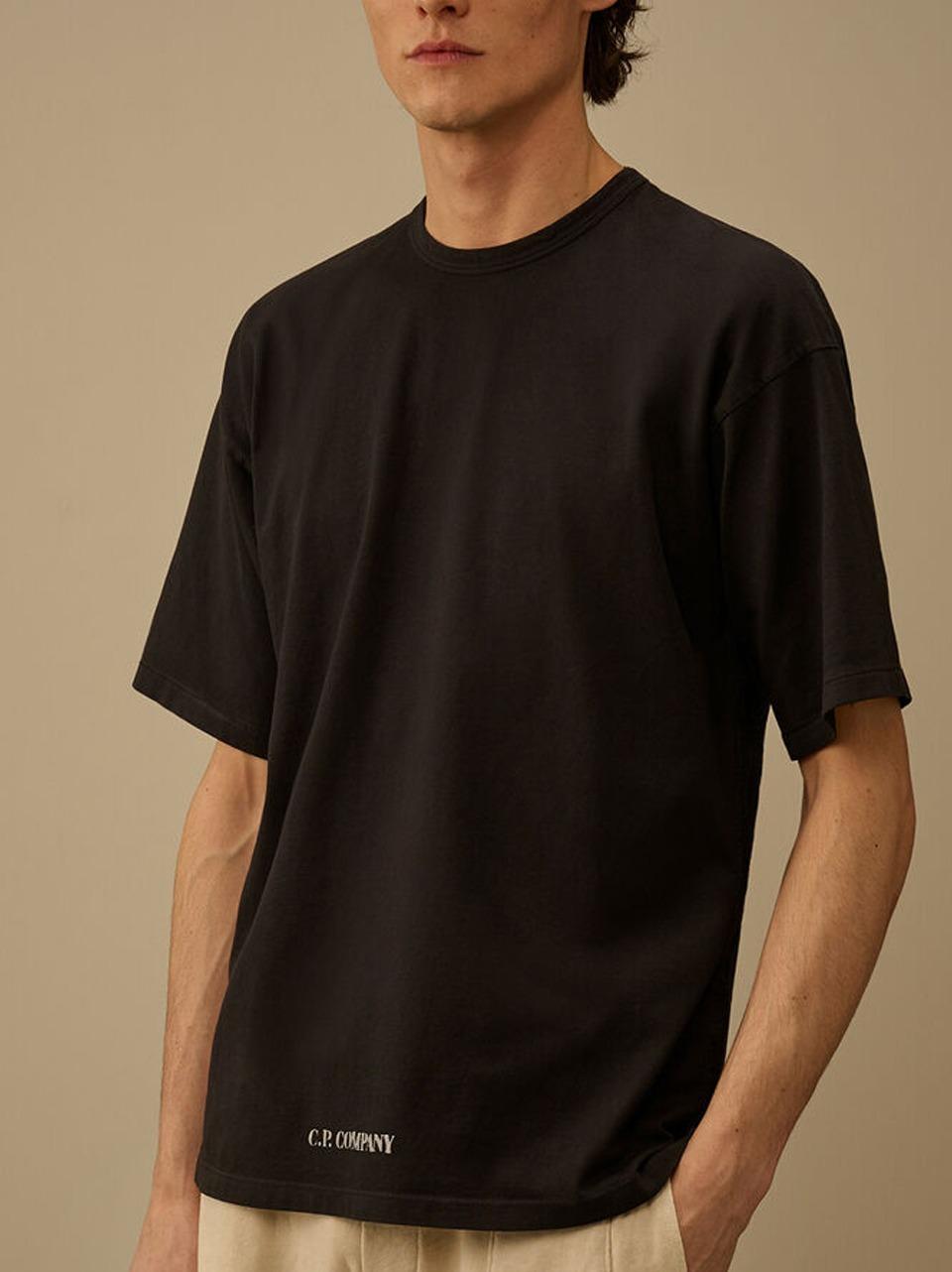 t shirt in jersey micro dream 20CMTS243A 999 C.P COMPANY