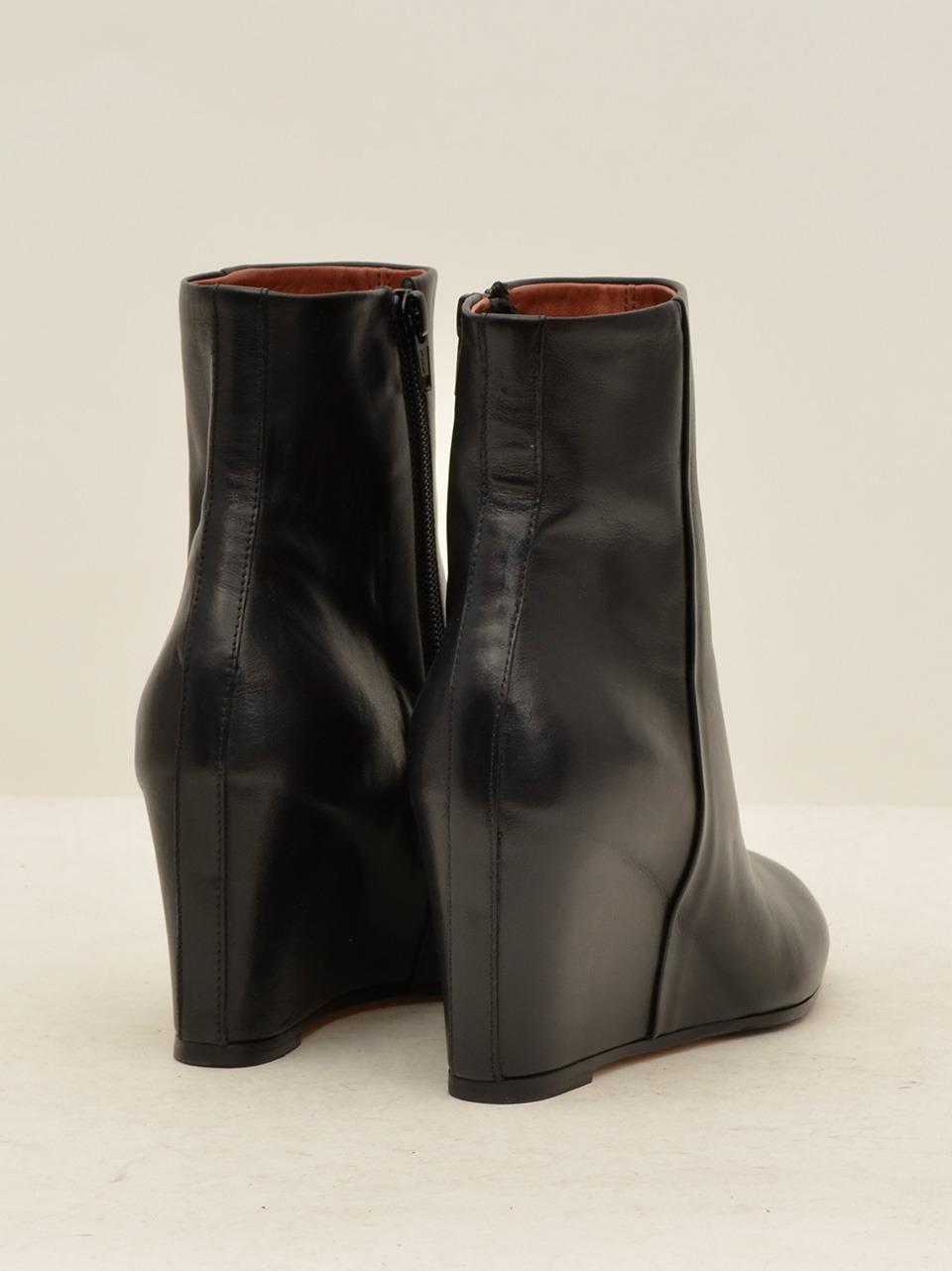 stivaletto con zeppa interna 42600 NERO LORENA PAGGI