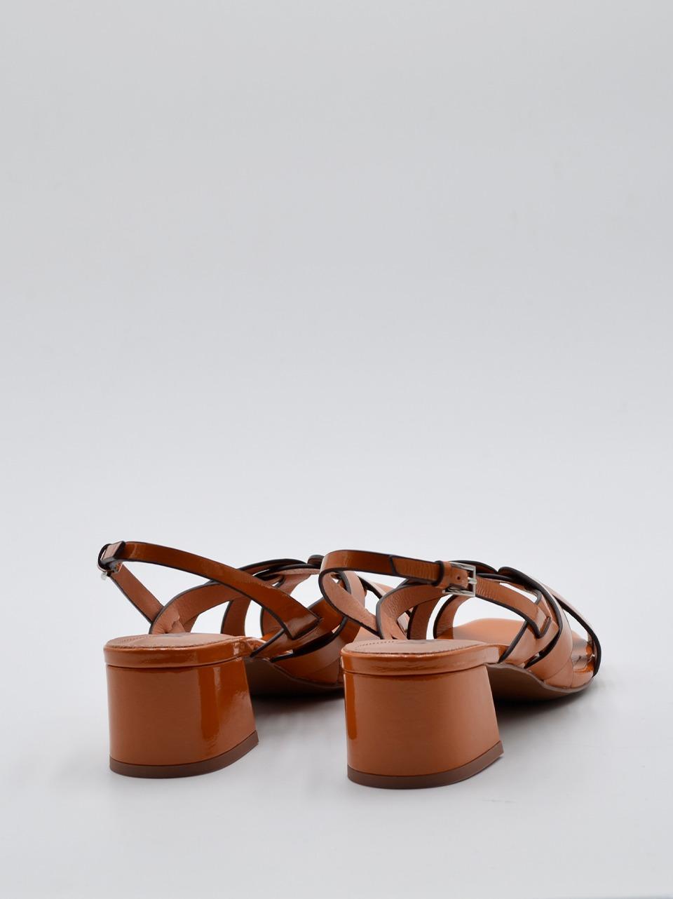 sandalo tacco h 50mm 630 TERRACOTTA BIBI LOU