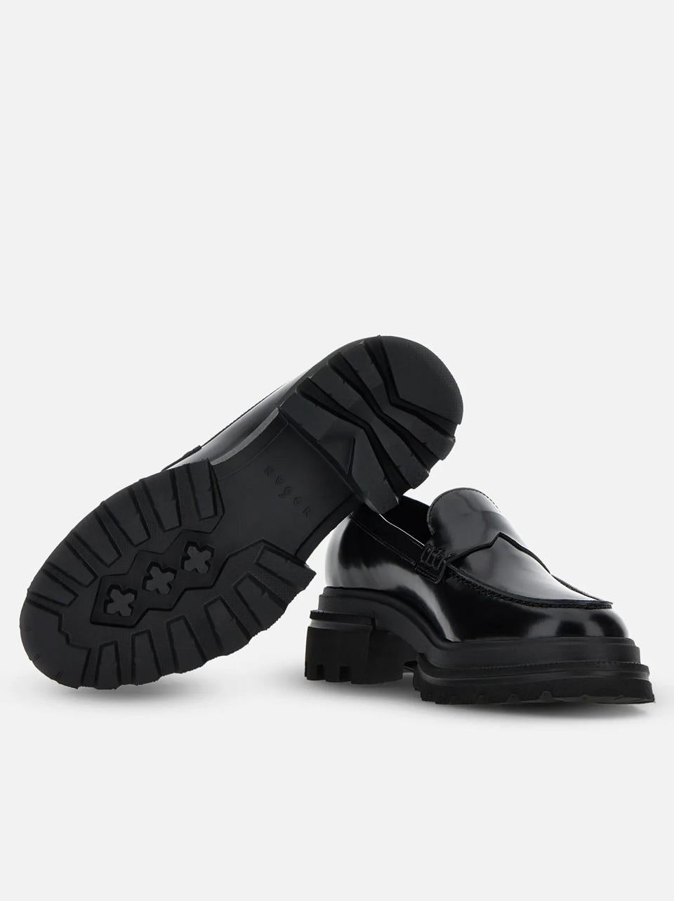 mocassino con passante HXW6740FM50SXGB999 NERO HOGAN