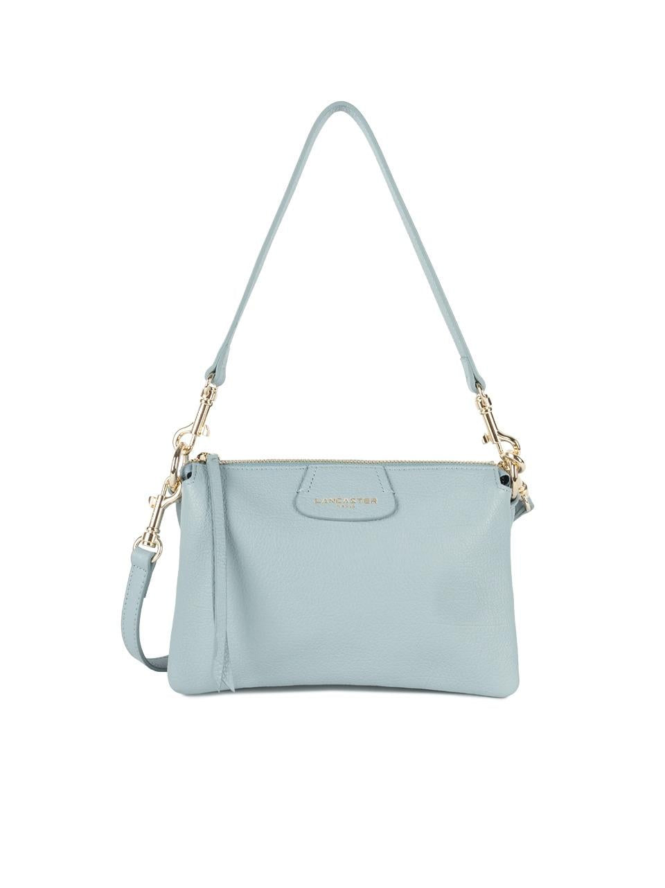 borsa 3 soffietti piccola 529-73 CIELO LANCASTER