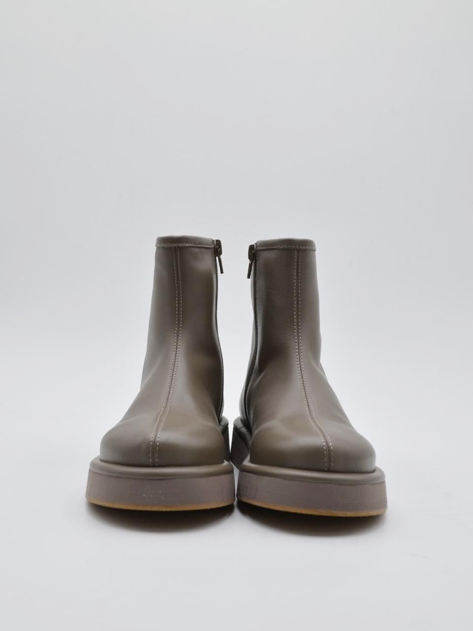 stivalecon zip interna 1102 TAUPE PALOMITAS by paloma barcelo