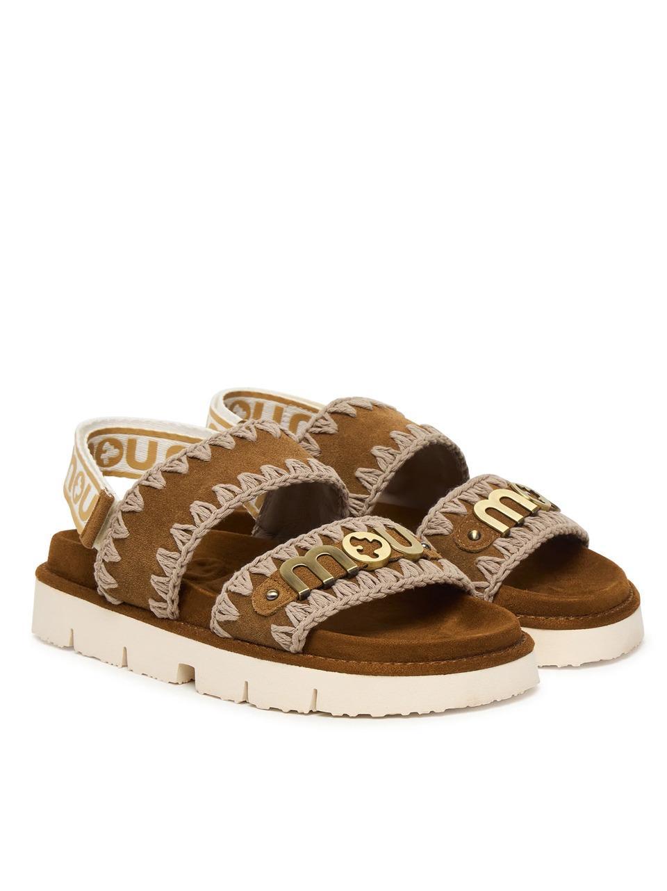 bio sandal suede MU SW461001C COG MOU