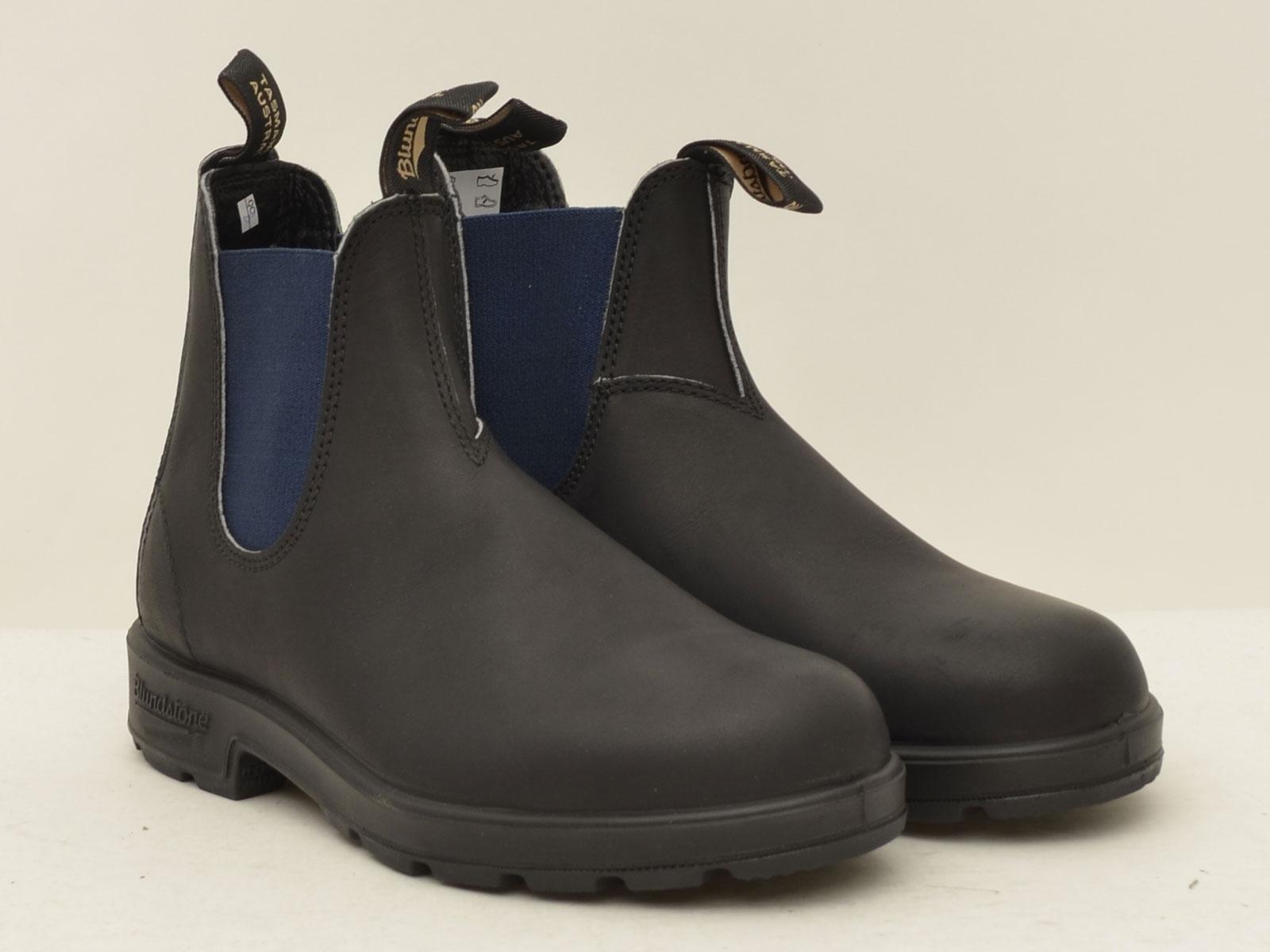 beatles elasticonero elastico blu 1917BCBLACKNAVY BLACK Blundstone