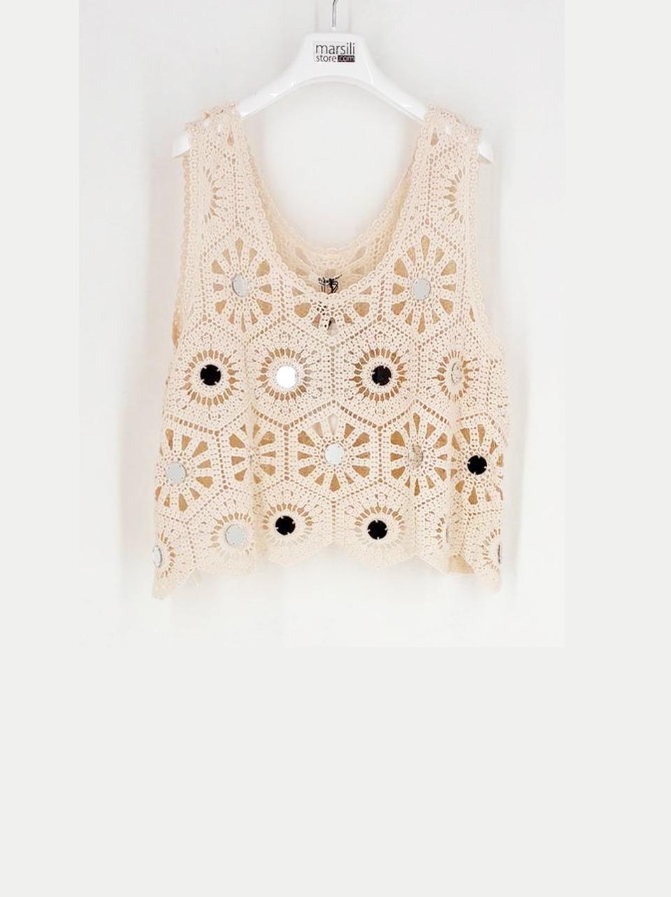 top crochet KA7519 N GLAMOROUS
