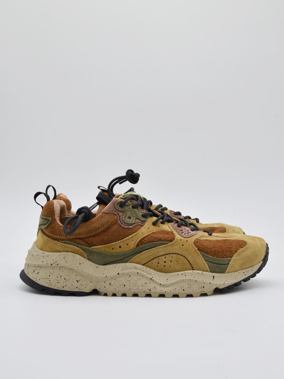 sneakers wave WAVE 2E13 BEIGE NUDE FLOWER MOUNTAIN