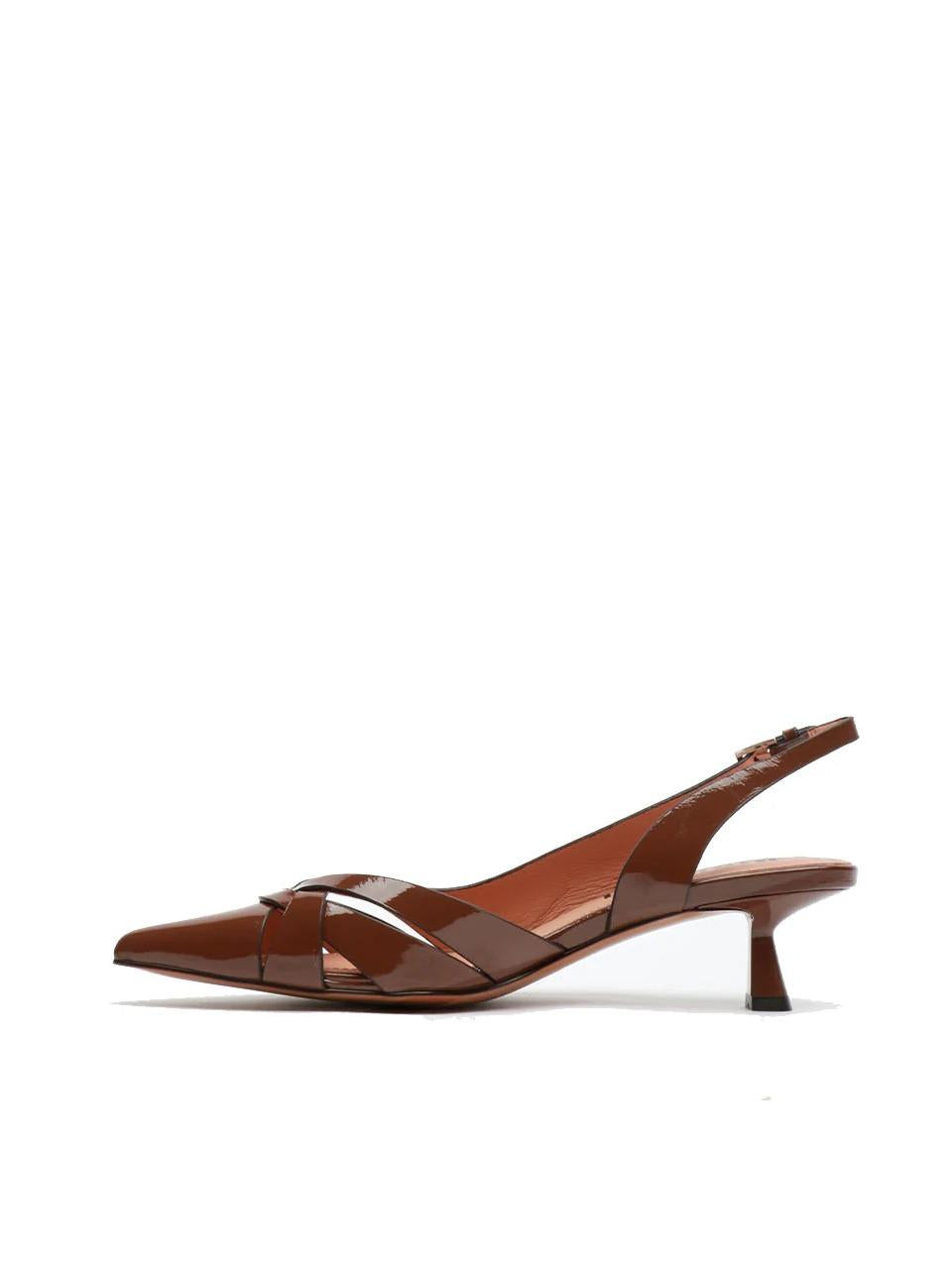 chanel tacco h 40mm 632 MARRONE BIBI LOU