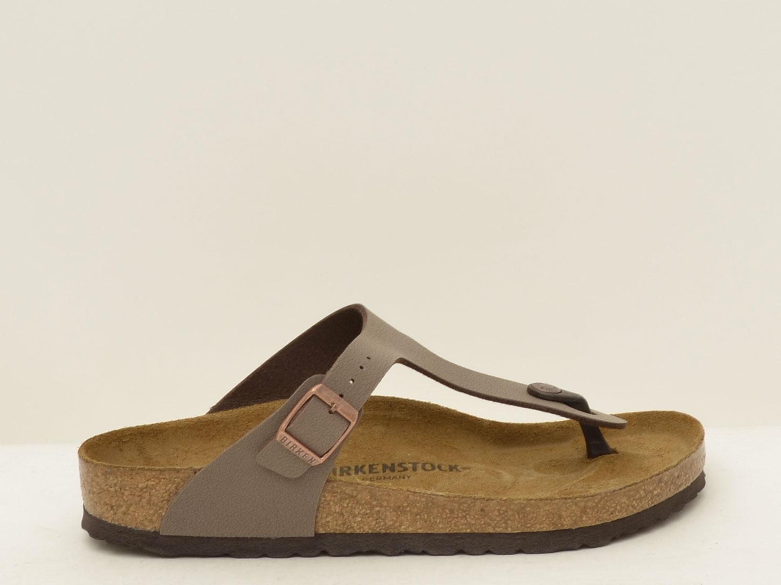 sandalo gizeh GIZEH043751 MOCCA BIRKENSTOCK