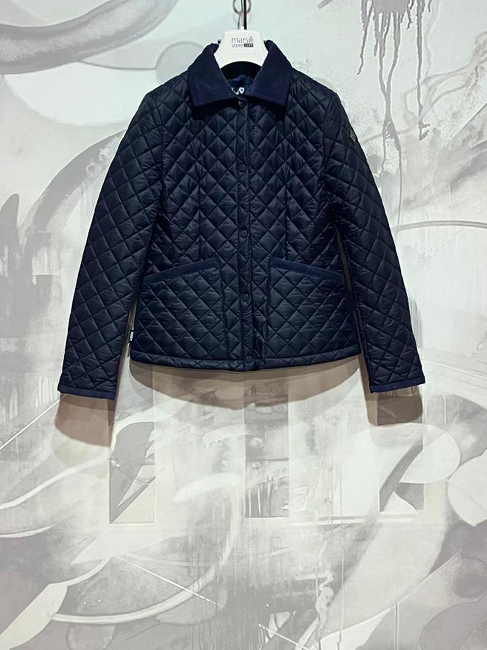 giacca trapuntato W0029 H0059 NAVY