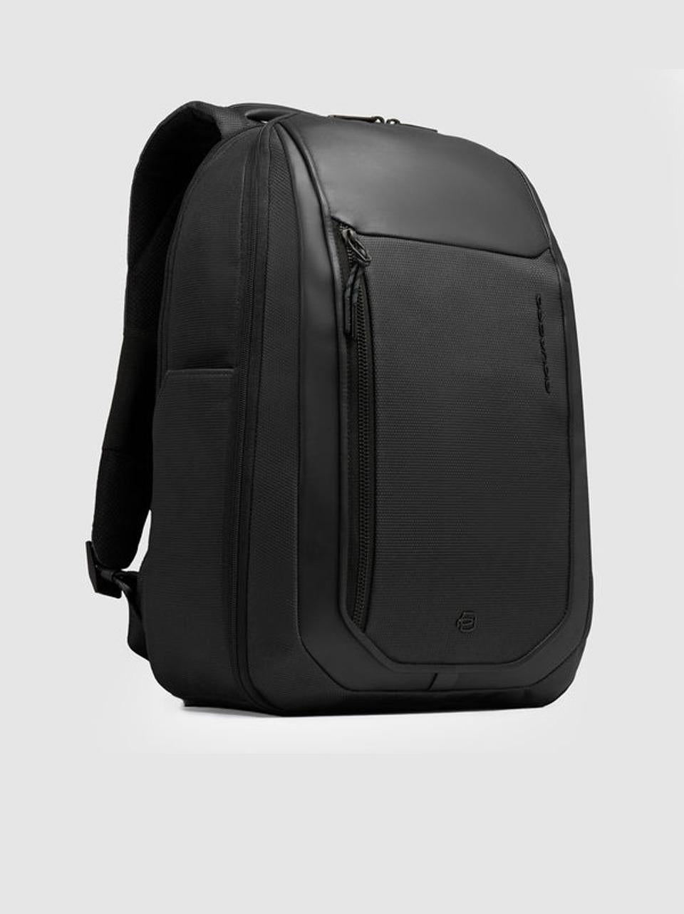 zaino 15,6'' tessuto riciclato e pelle CA6928S143BM NERO PIQUADRO