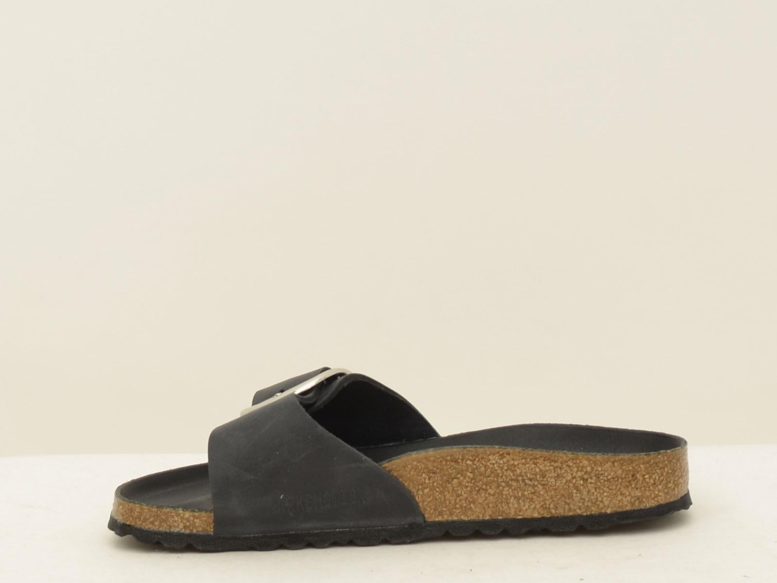 sabot madrid big buckle MADRID1006523 BLACK BIRKENSTOCK